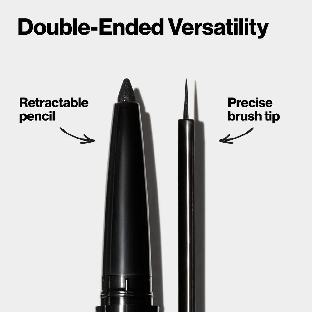REVLON ColorStay Double Ended Eyeliner Liquid & Pencil - Blue, White, Black NEW - Picture 9 of 9